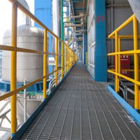镀锌钢格栅板工厂操作平台格栅污水处理厂专用钢格板