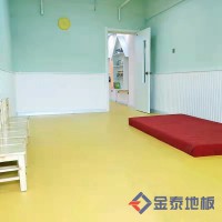 供应廊坊幼儿园塑胶地板 环保  防滑  吸音
