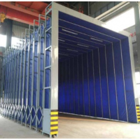 多功能伸缩移动喷漆房价格一览表