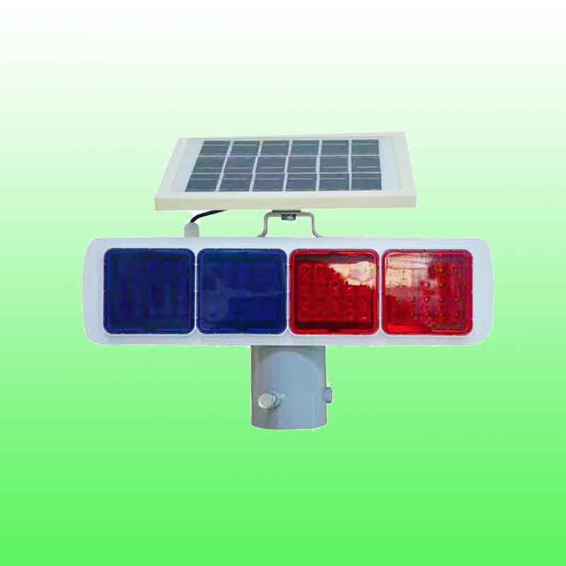 太阳能四灯爆闪灯