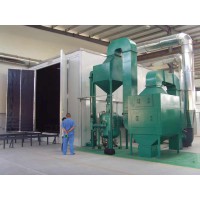 智能刮板式喷砂房适配多种工况需求