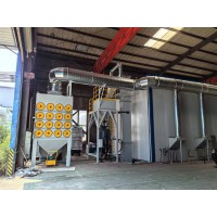 非标定制刮板式喷砂房适配复杂工况